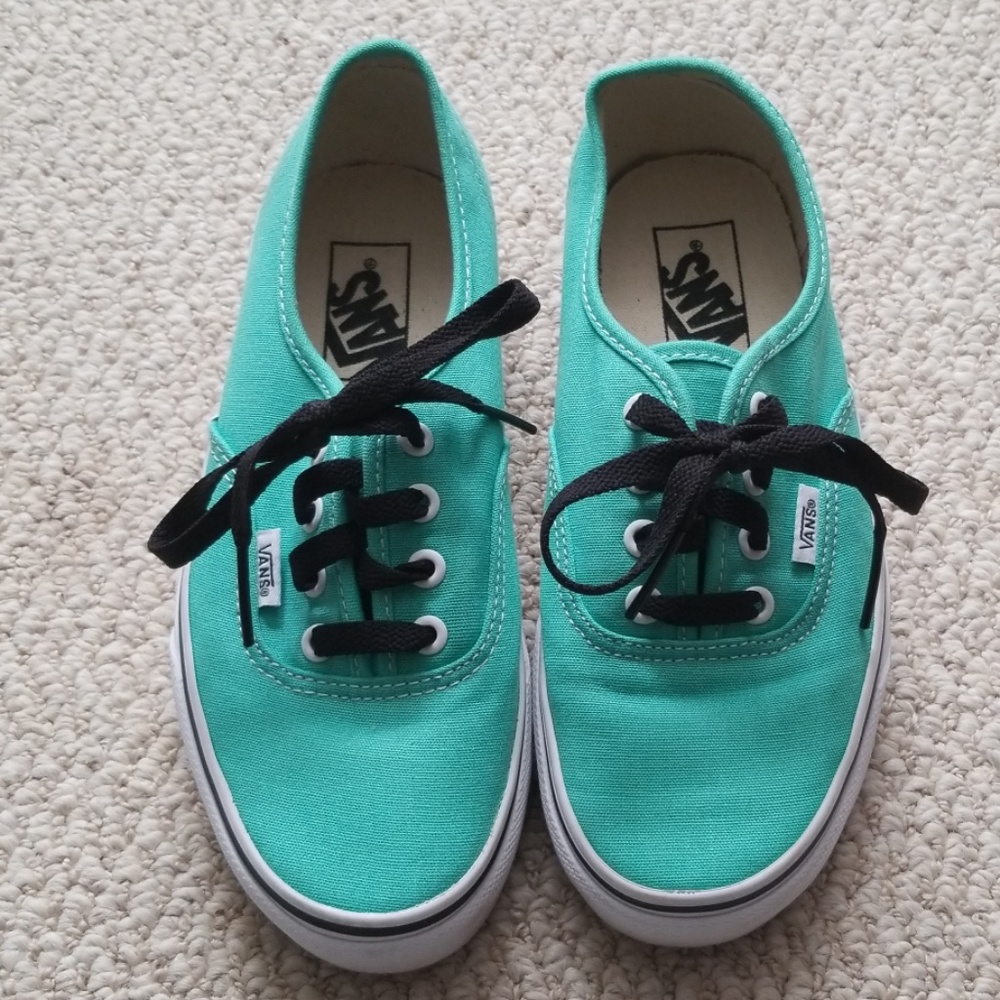 Teal Vans